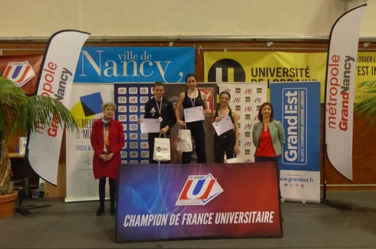 Fanny Serena  est devenue Championne de France Universitaire de Savate-Boxe Française